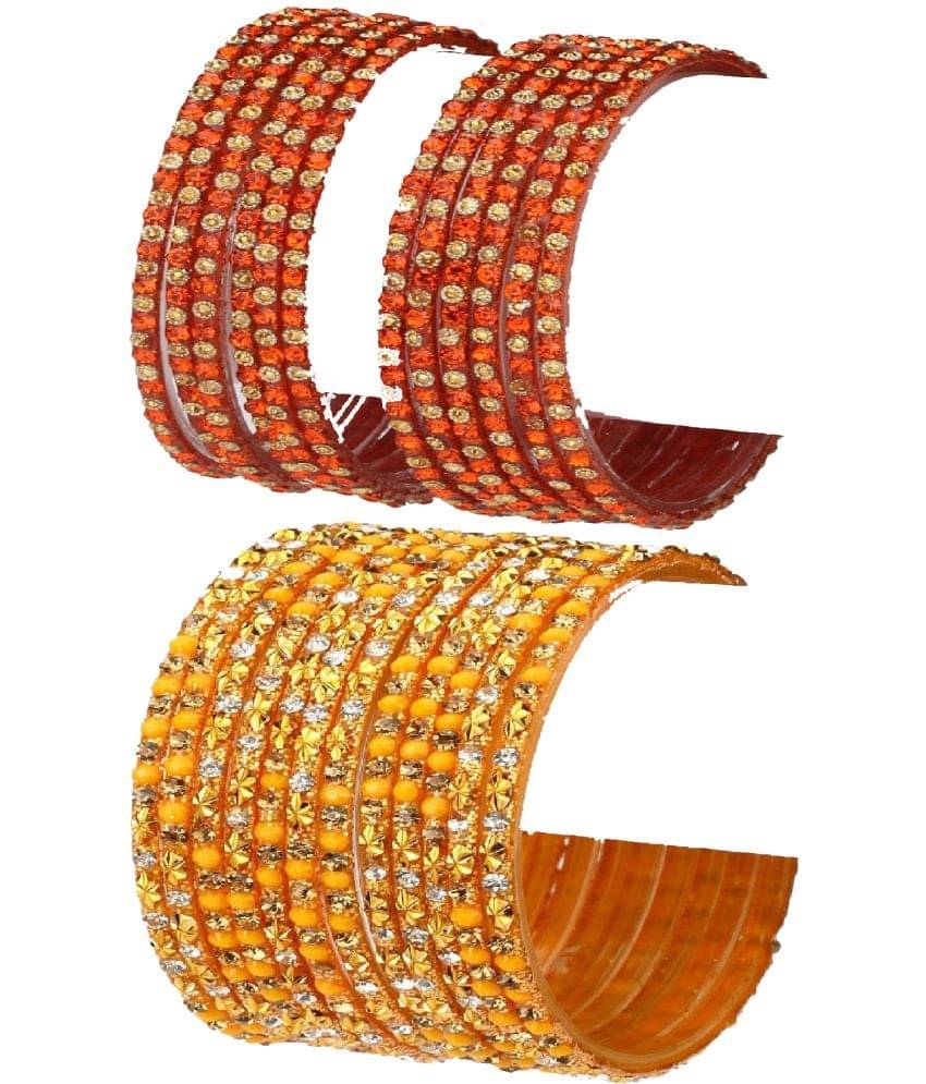     			Somil Multicolor Bangle Set ( Pack of 24 )