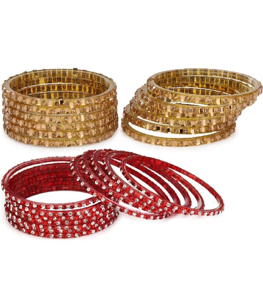 Somil Multicolor Bangle Set ( Pack of 24 ) Somil Multicolor Bangle Set ( Pack of 24 )