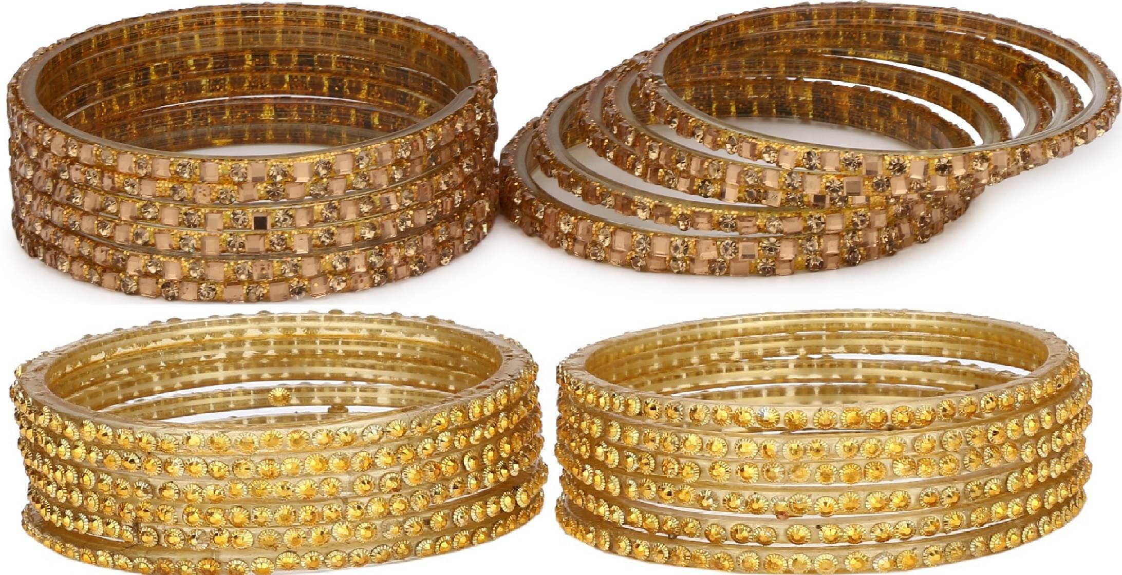     			Somil Multicolor Bangle Set ( Pack of 24 )