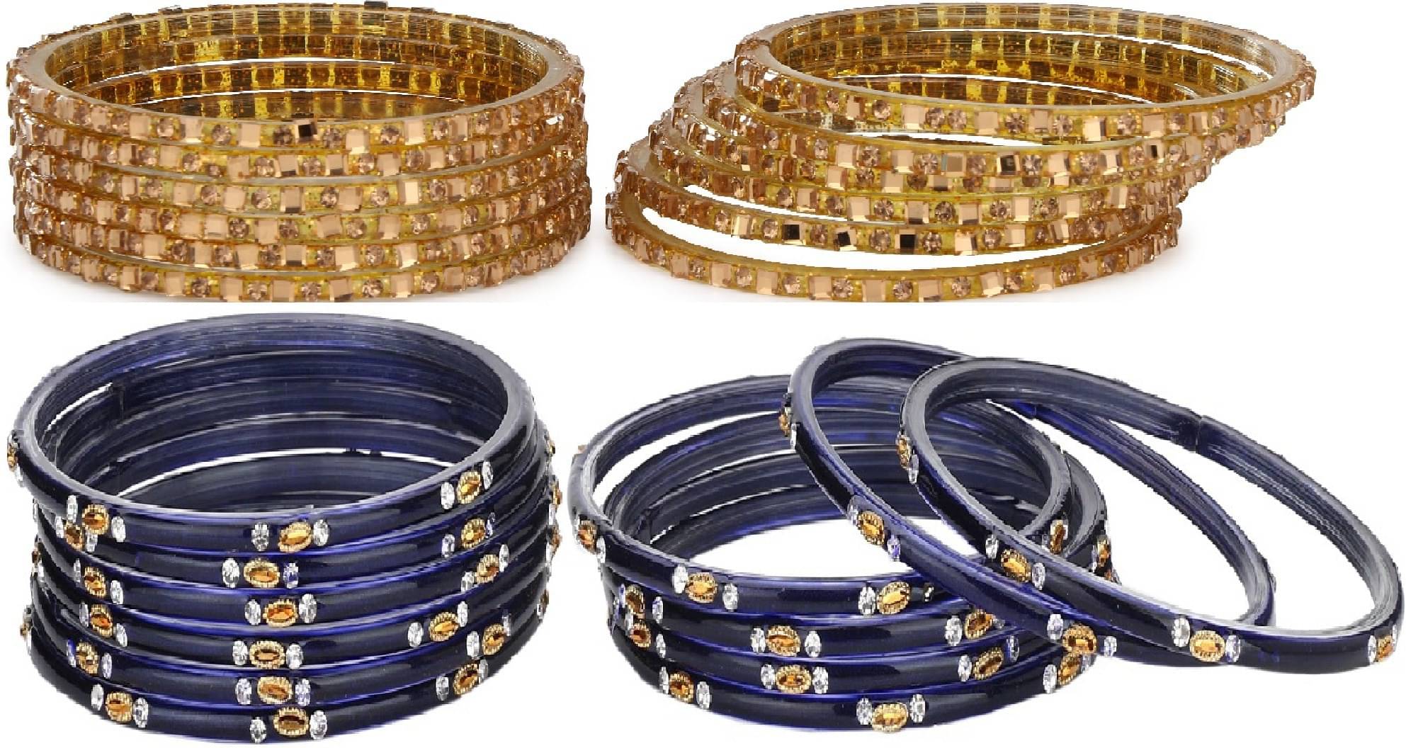 Somil Multicolor Bangle Set ( Pack of 24 ) Somil Multicolor Bangle Set ( Pack of 24 )