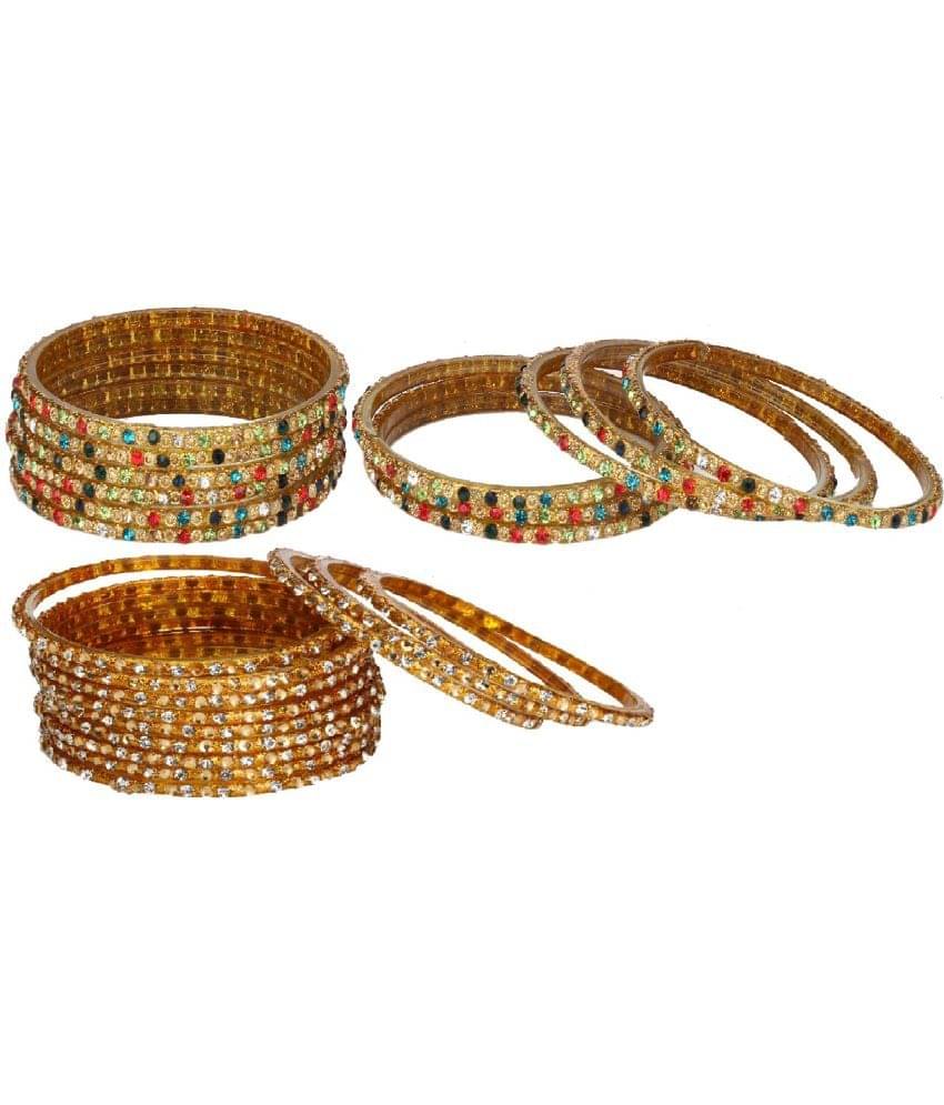 Somil Multicolor Bangle Set ( Pack of 24 ) Somil Multicolor Bangle Set ( Pack of 24 )