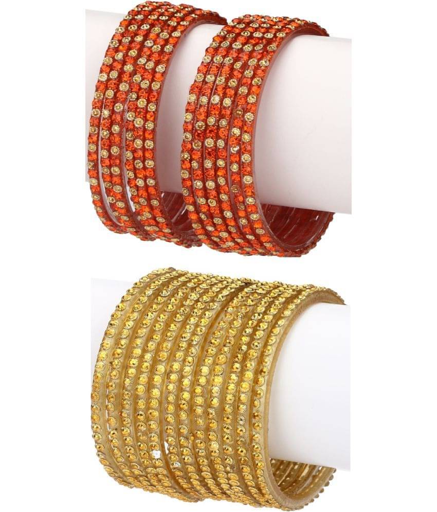    			Somil Multicolor Bangle Set ( Pack of 24 )