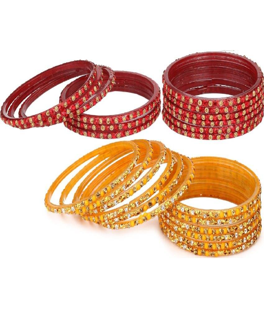 Somil Multicolor Bangle Set ( Pack of 24 ) Somil Multicolor Bangle Set ( Pack of 24 )