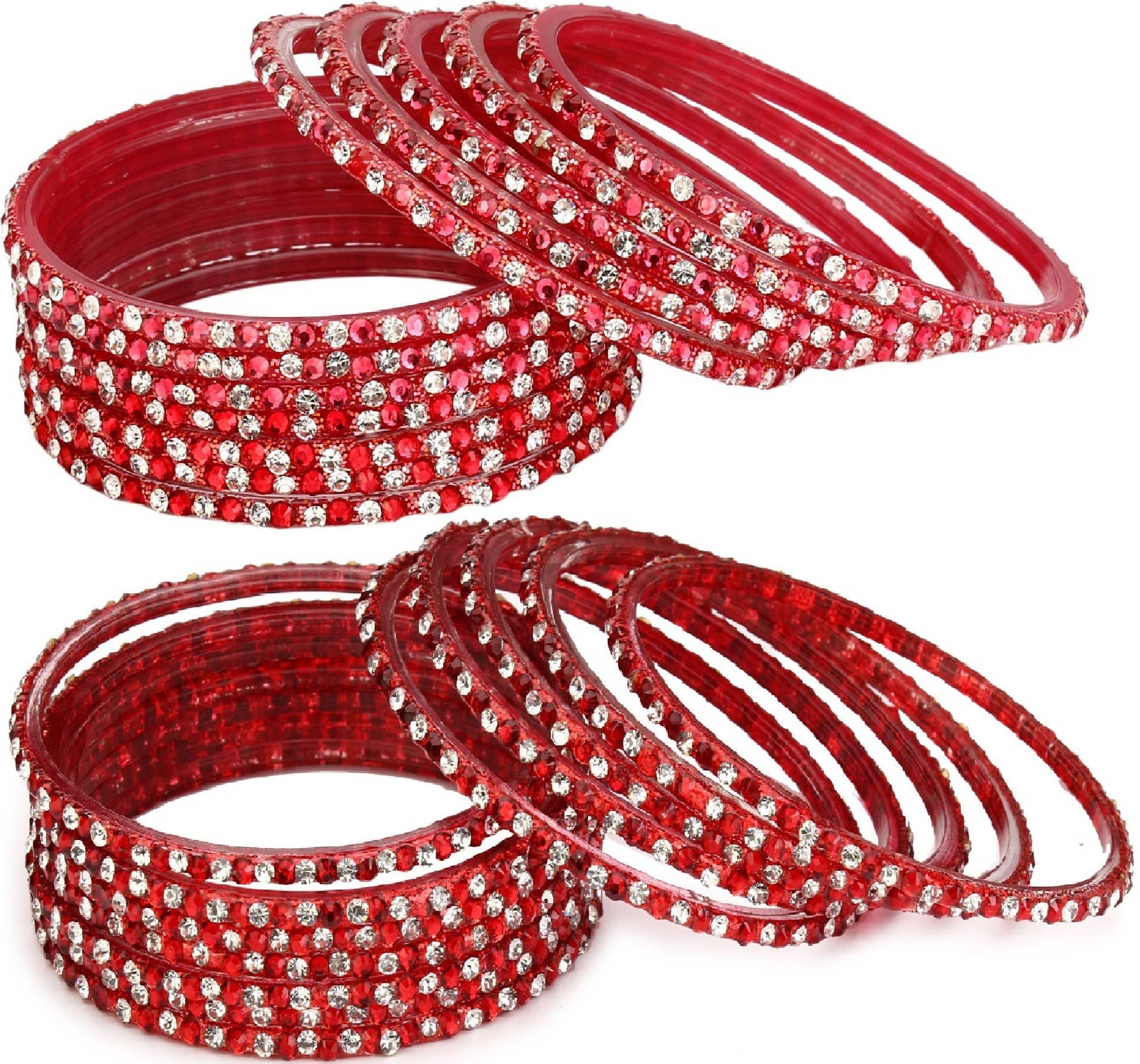 Somil Multicolor Bangle Set ( Pack of 24 ) - Bangles & Bracelets | Buy online on ZillyBuy