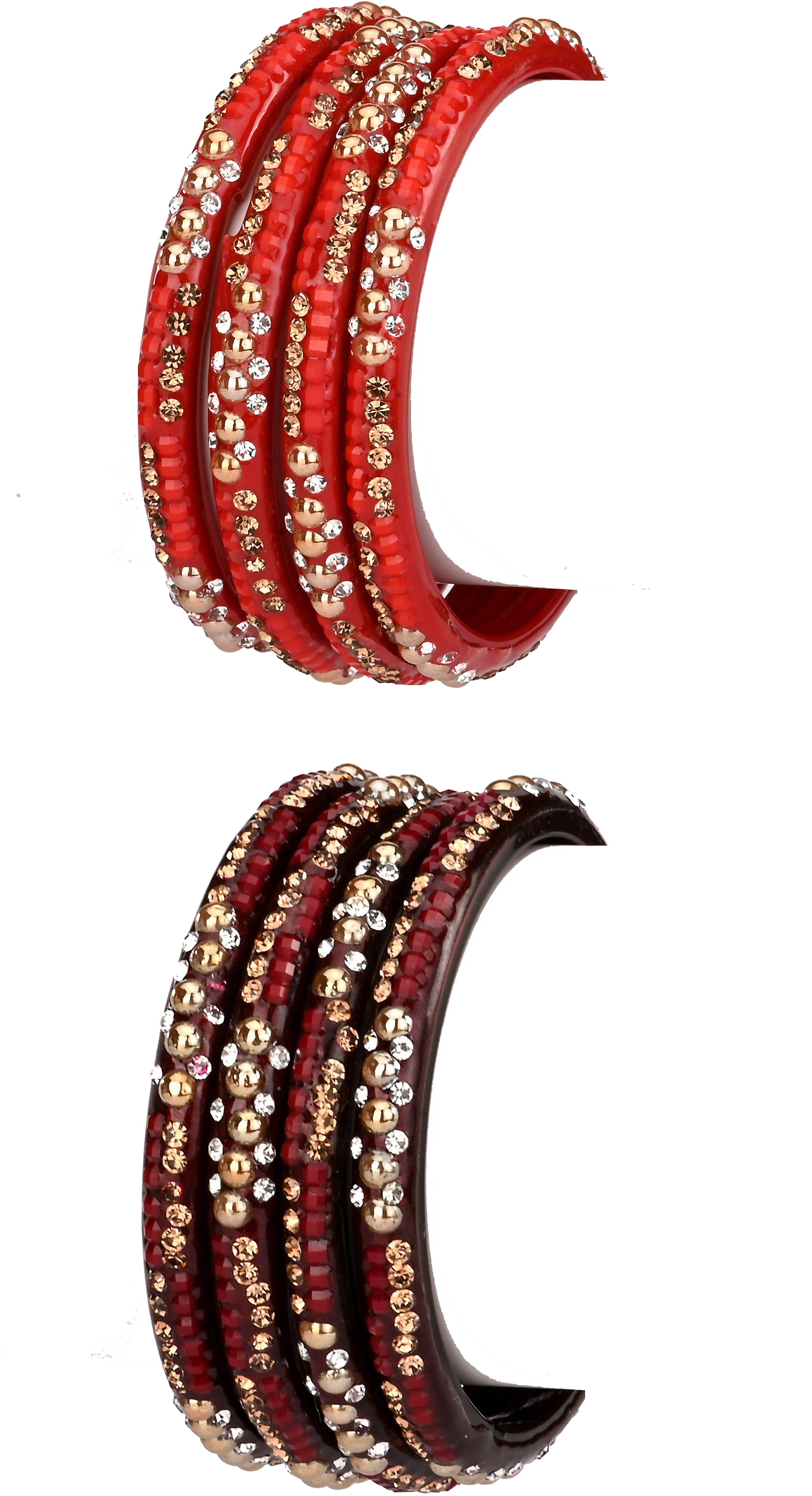     			Somil Multicolor Bangle Set ( Pack of 8 )