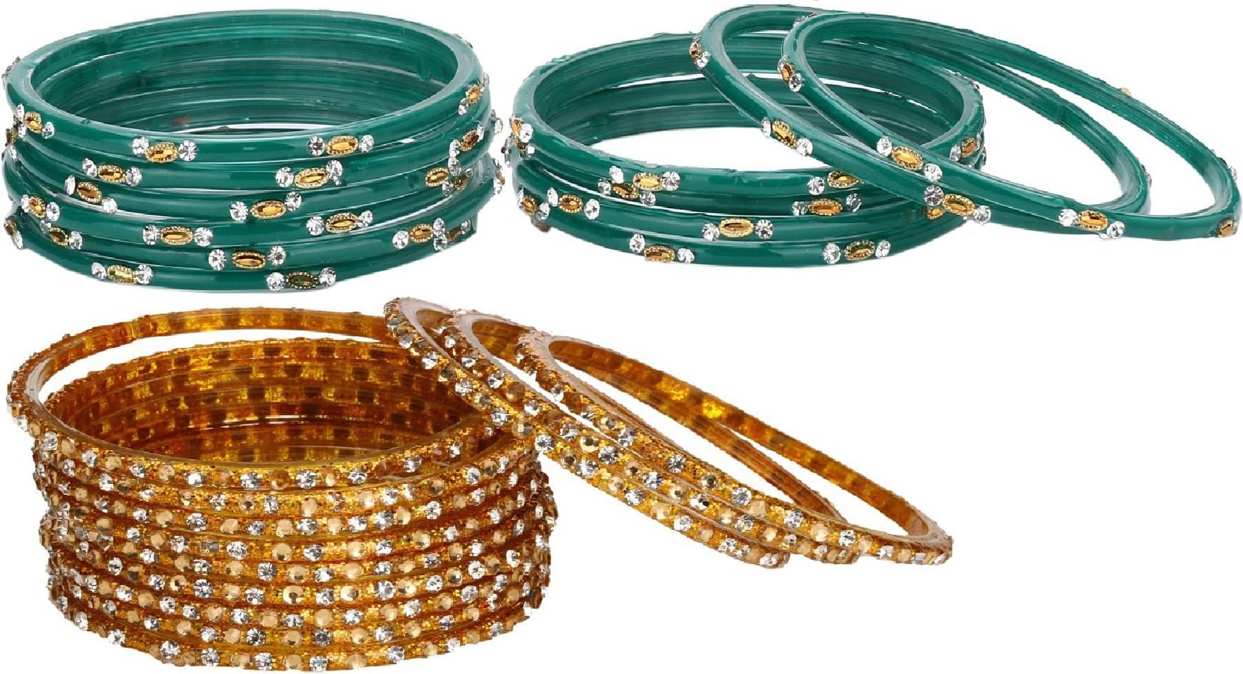 Somil Multicolor Bangle Set ( Pack of 24 ) Somil Multicolor Bangle Set ( Pack of 24 )