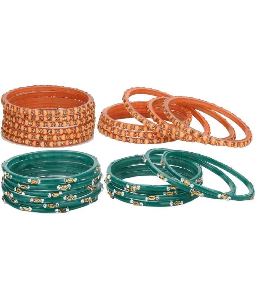 Somil Multicolor Bangle Set ( Pack of 24 ) Somil Multicolor Bangle Set ( Pack of 24 )