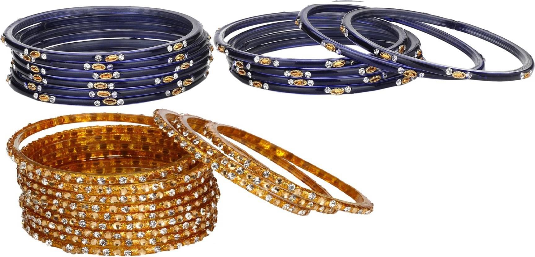 Somil Multicolor Bangle Set ( Pack of 24 ) Somil Multicolor Bangle Set ( Pack of 24 )