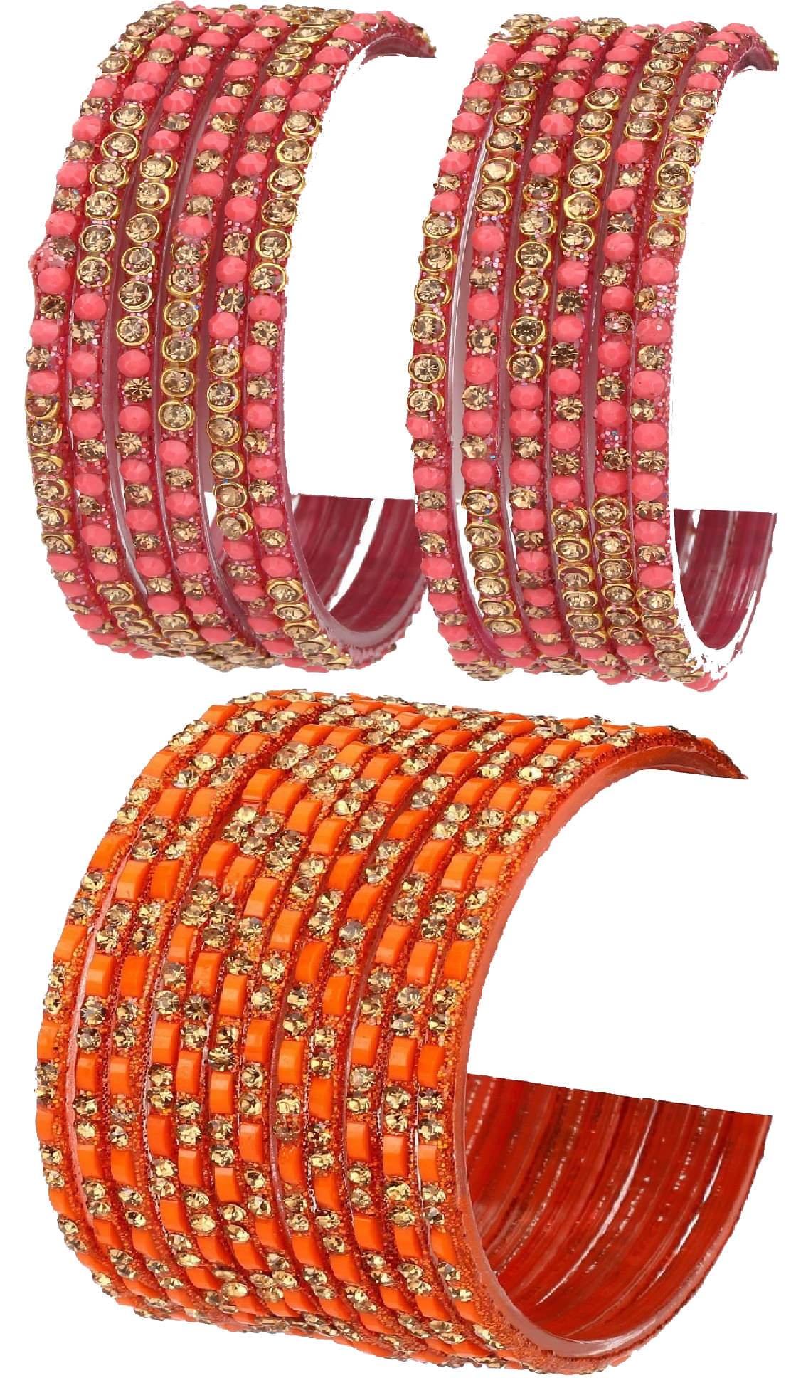     			Somil Multicolor Bangle Set ( Pack of 24 )