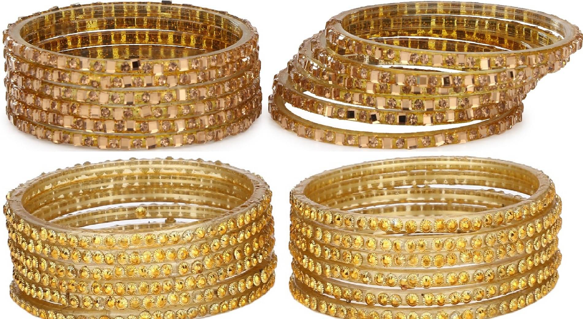     			Somil Multicolor Bangle Set ( Pack of 24 )