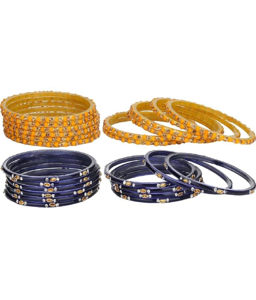    			Somil Multicolor Bangle Set ( Pack of 24 )