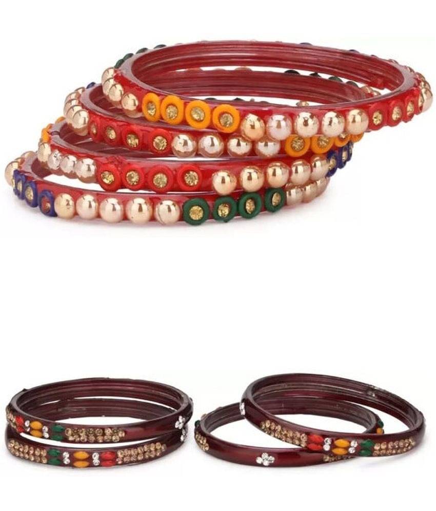 Somil Multicolor Kada ( Pack of 8 )     			Somil Multicolor Kada ( Pack of 8 )