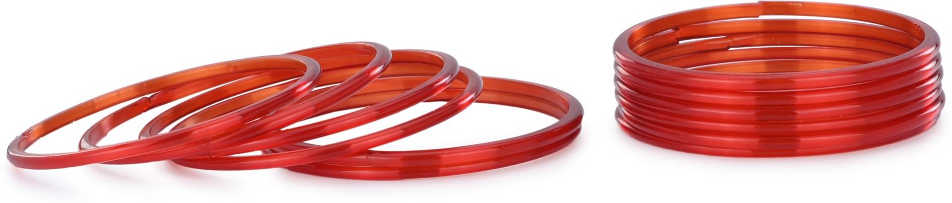 Somil Red Bangle ( Pack of 12 ) Somil Red Bangle ( Pack of 12 )