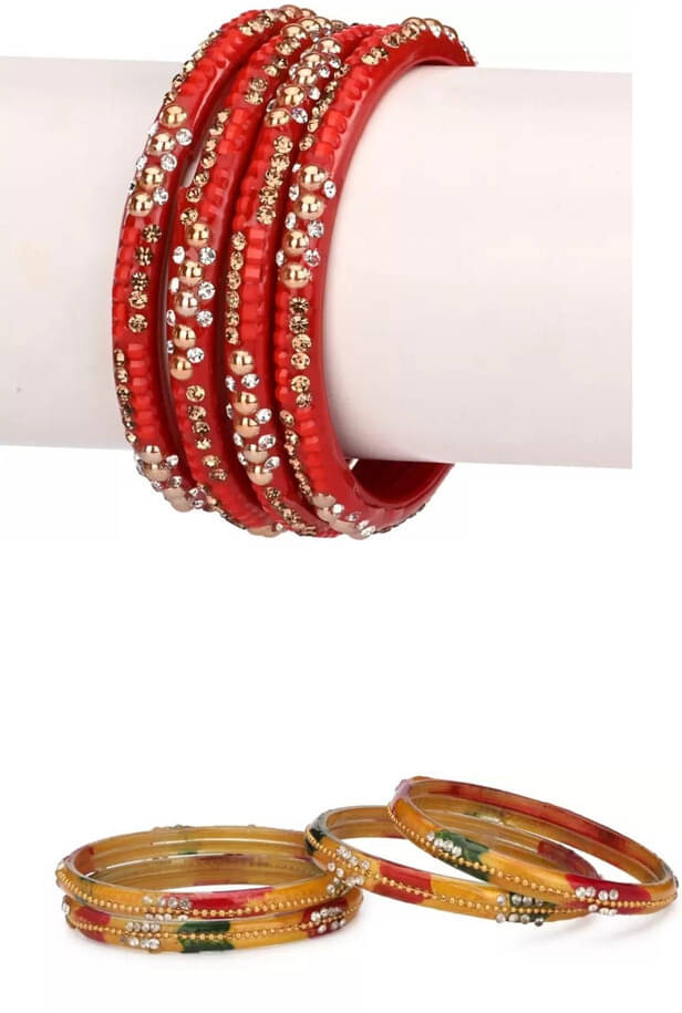Somil Red Kada ( Pack of 8 ) Somil Red Kada ( Pack of 8 )