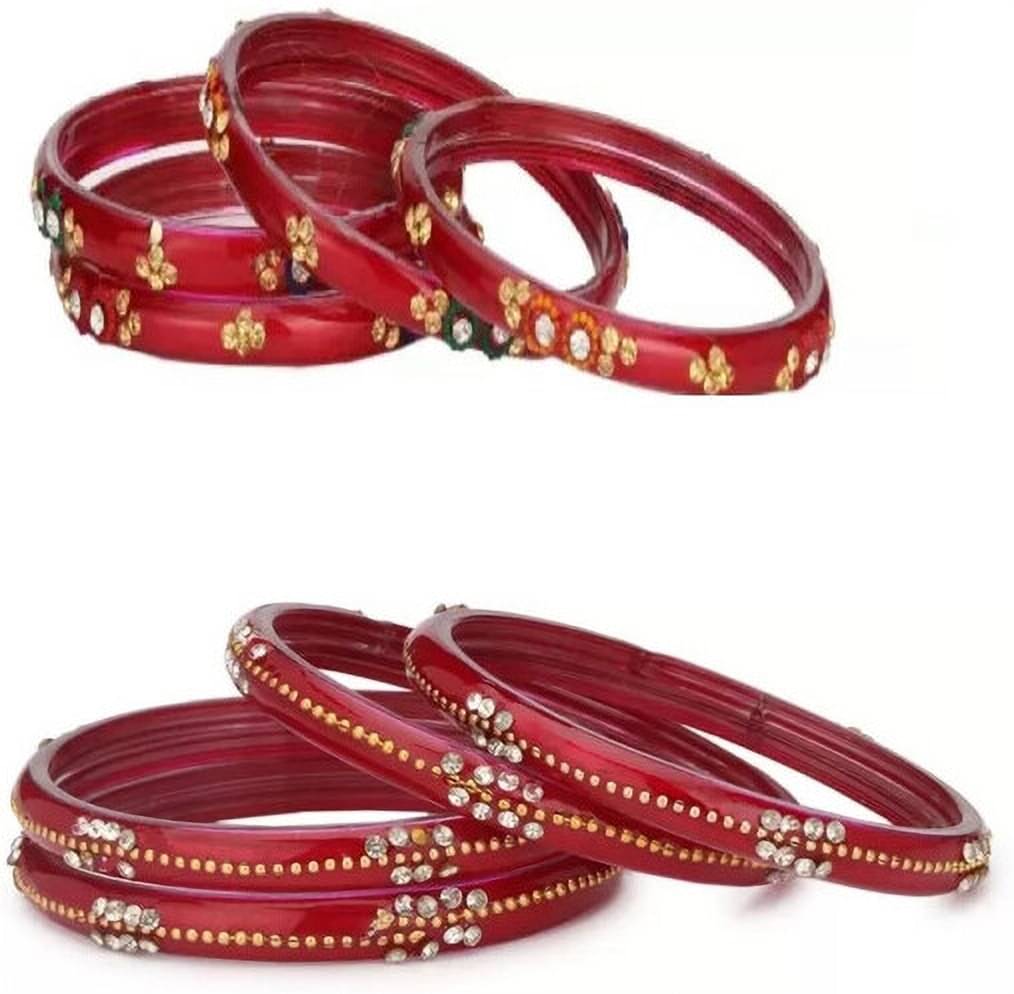     			Somil Red Kada ( Pack of 8 )