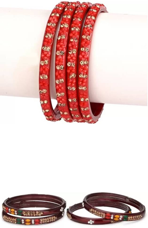 Somil Red Kada ( Pack of 8 ) Somil Red Kada ( Pack of 8 )
