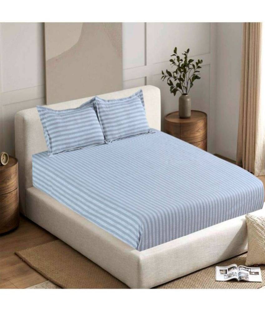 Valtellina Cotton 1 Double Bedsheet with 2 Pillow Covers ( Grey )     			Valtellina Cotton 1 Double Bedsheet with 2 Pillow Covers ( Grey )