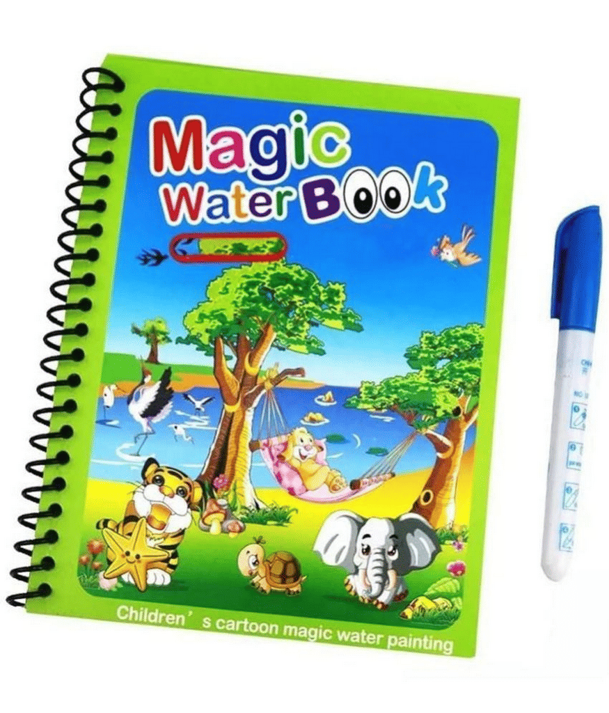 Water Coloring Books for Toddlers, Water Painting Book for Toddlers, Paint with Water Books, Water Doodle Book Toys for 3-5, Travel Toys for Toddlers, Toddler Travel Toys - Stationery | Buy online on ZillyBuy