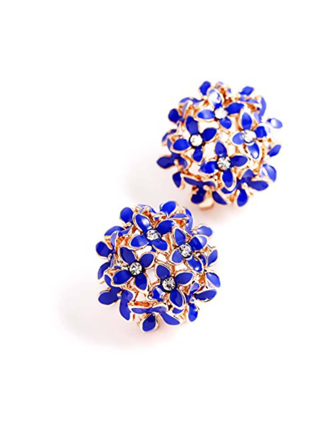 YOUBELLA Blue Danglers Earrings ( Pack of 1 ) - Earrings | Buy online on ZillyBuy