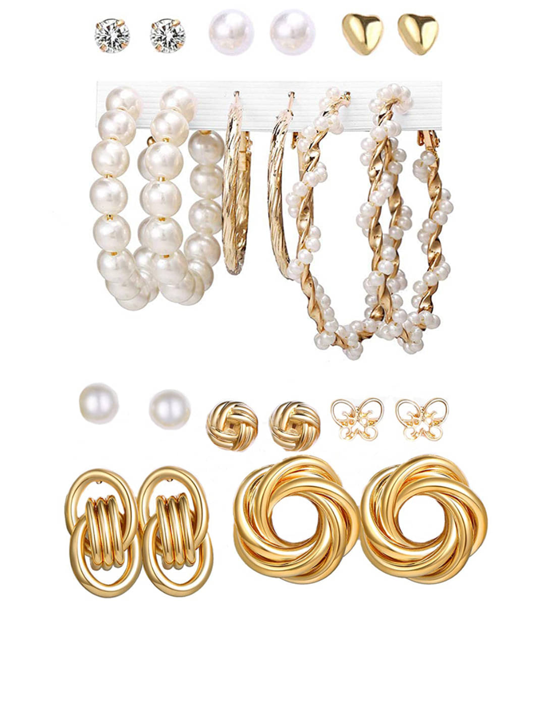     			YOUBELLA Multicolor Danglers Earrings ( Pack of 1 )