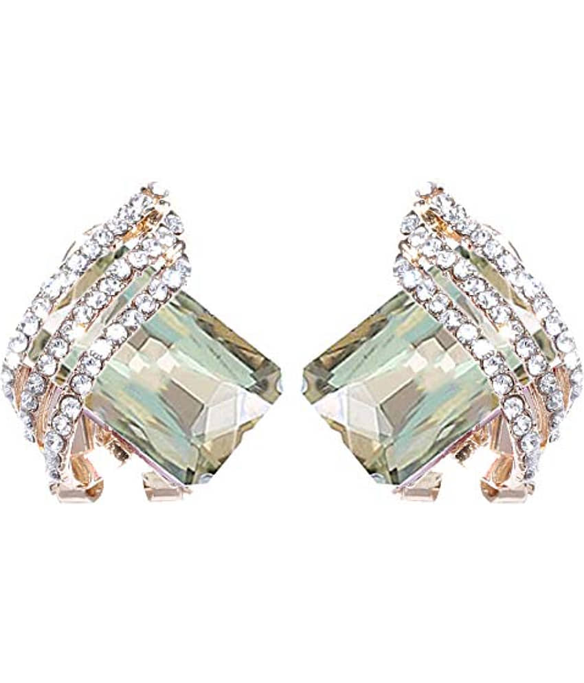 YOUBELLA White Danglers Earrings ( Pack of 1 ) - Earrings | Buy online on ZillyBuy