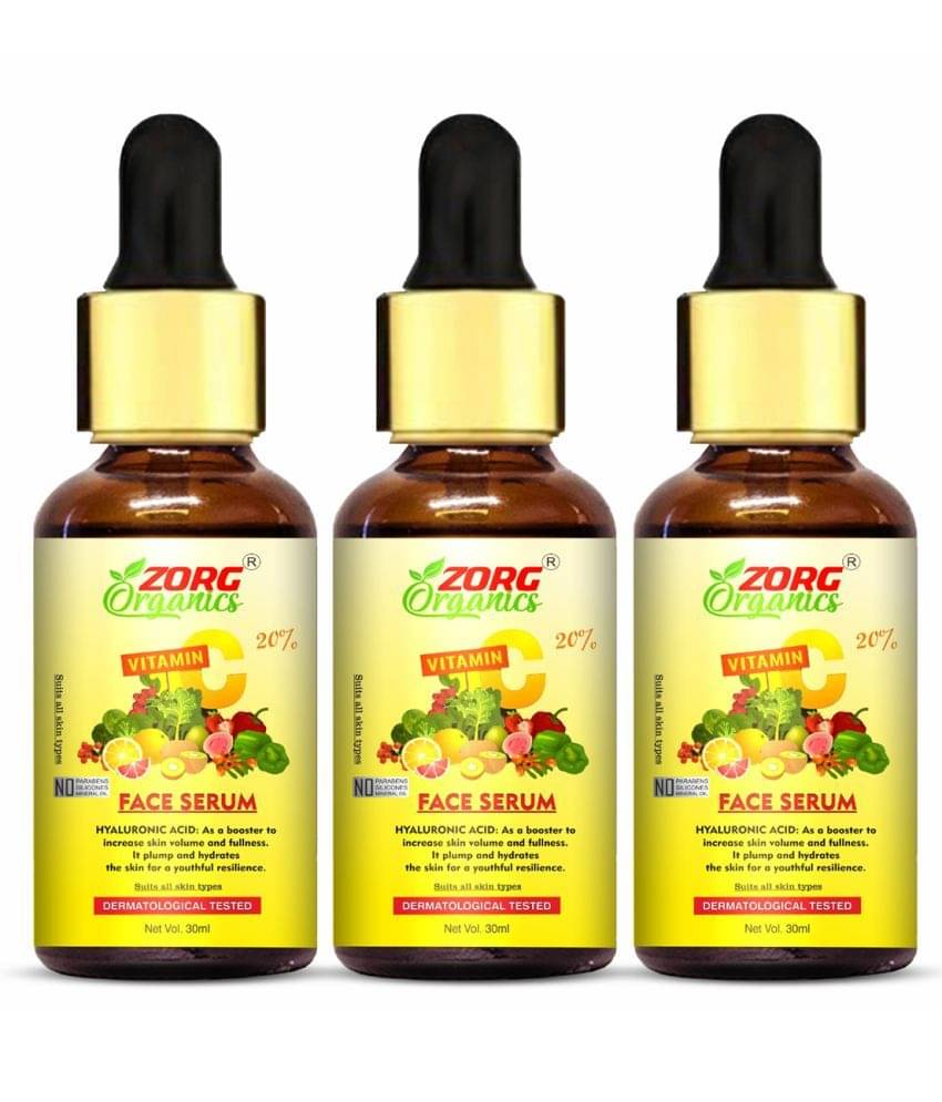     			Zorg Organics Fairness Face Serum For All Skin Type ( Pack of 3 )