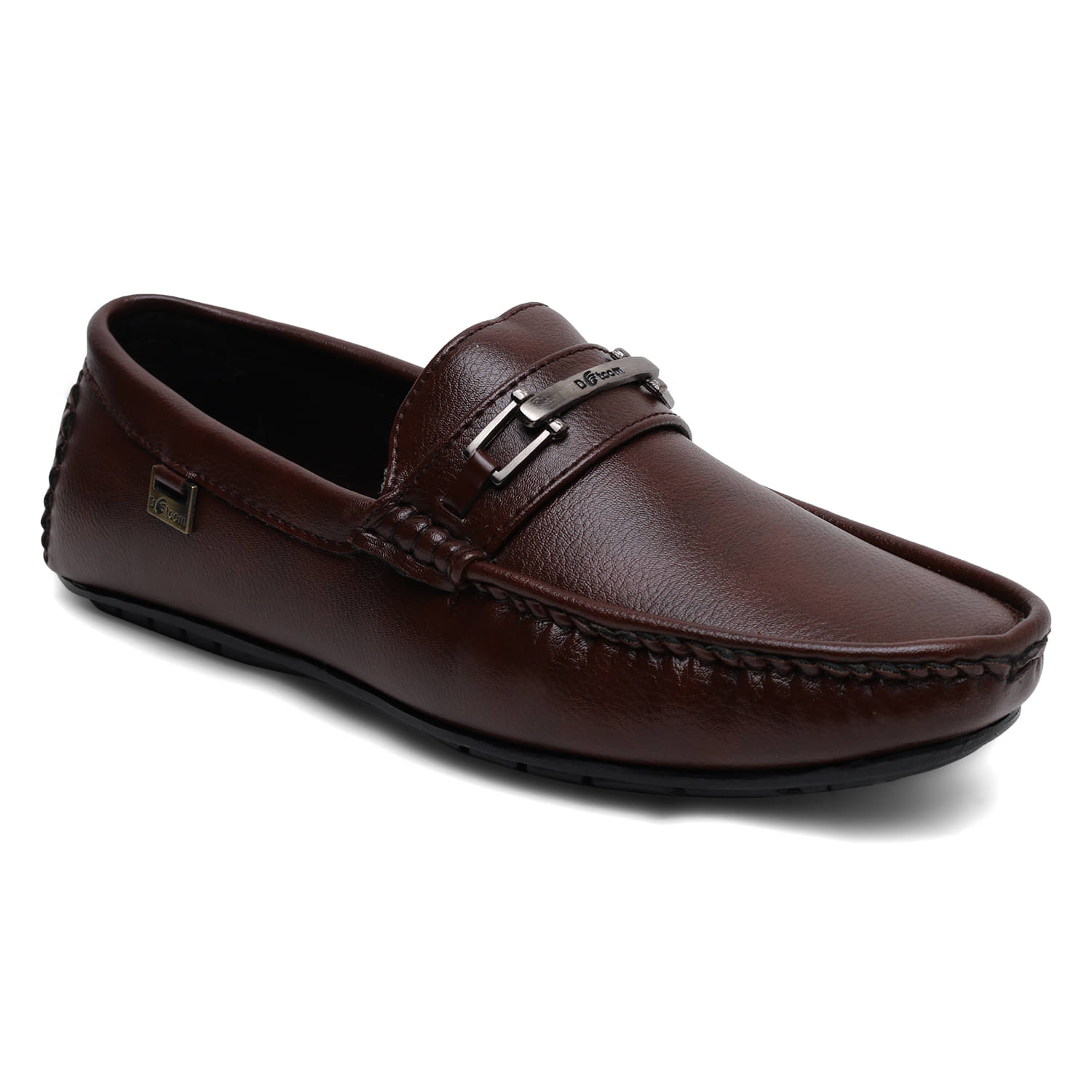     			Action Brown Men's Slip on