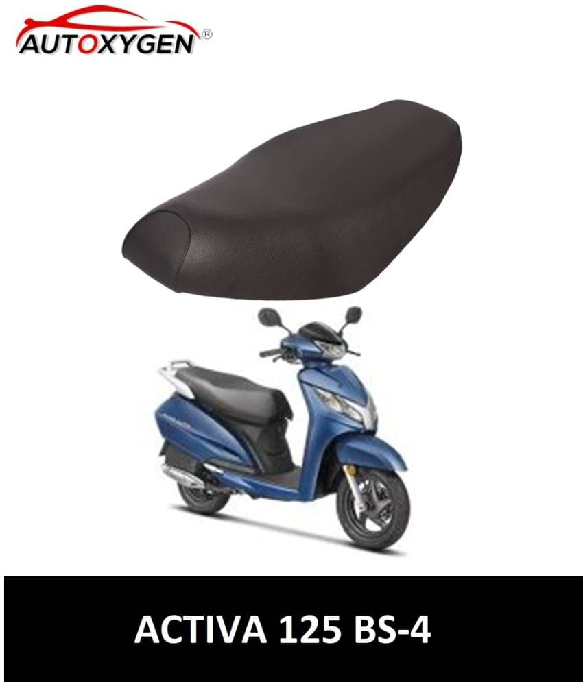 Autoxygen Scooter/Scooty Removable & Washable PU Leather Waterproof Seat Cover Accessories For Honda Activa 125 BS-4 (Black) Autoxygen Scooter/Scooty Removable & Washable PU Leather Waterproof Seat Cover Accessories For Honda Activa 125 BS-4 (Black)