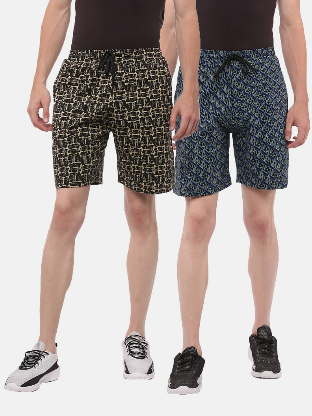     			Dollar Multi Cotton Blend Men's Shorts ( Pack of 2 )
