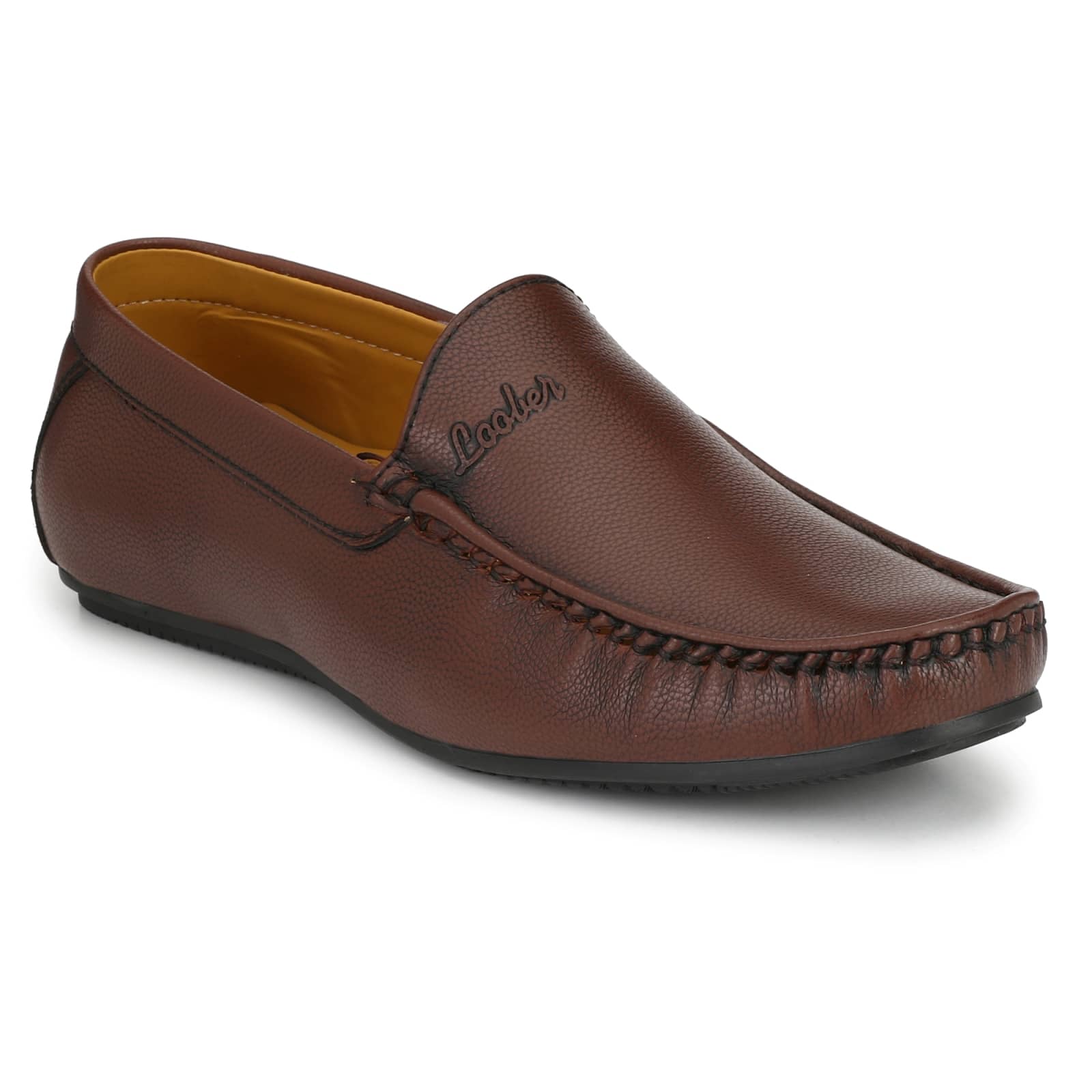 Fashion Victim Tan Men's Slip on - Formal Shoes | Buy online on ZillyBuy