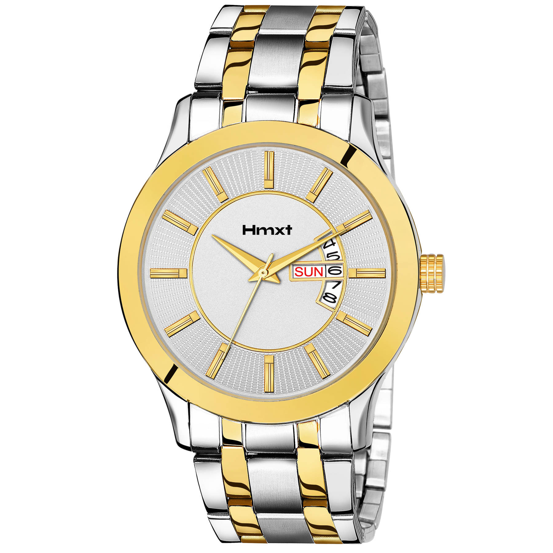     			HMXT Multicolor Metal Analog Men's Watch