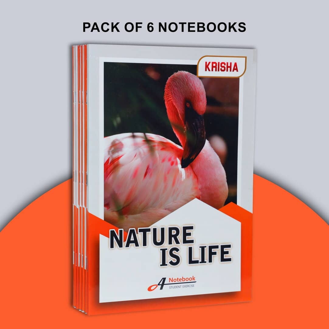 KRISHA BOOK MANUFACTURING - Other Composition Notebooks ( Pack of 6 )