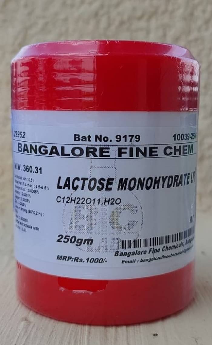     			LACTOSE MONOHYDRATE LR - 250gm