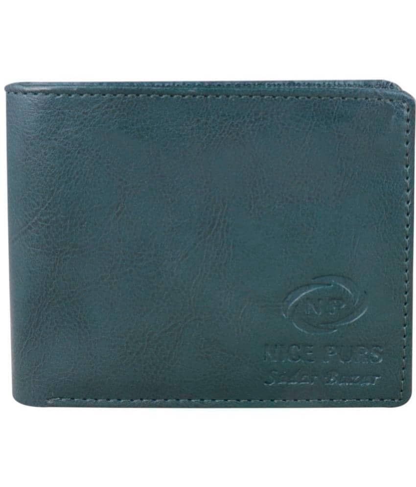 Nice Purse Green PU Men's Two Fold Wallet,Regular Wallet,Travel Wallet ( Pack of 1 ) - Handbags | Buy online on ZillyBuy