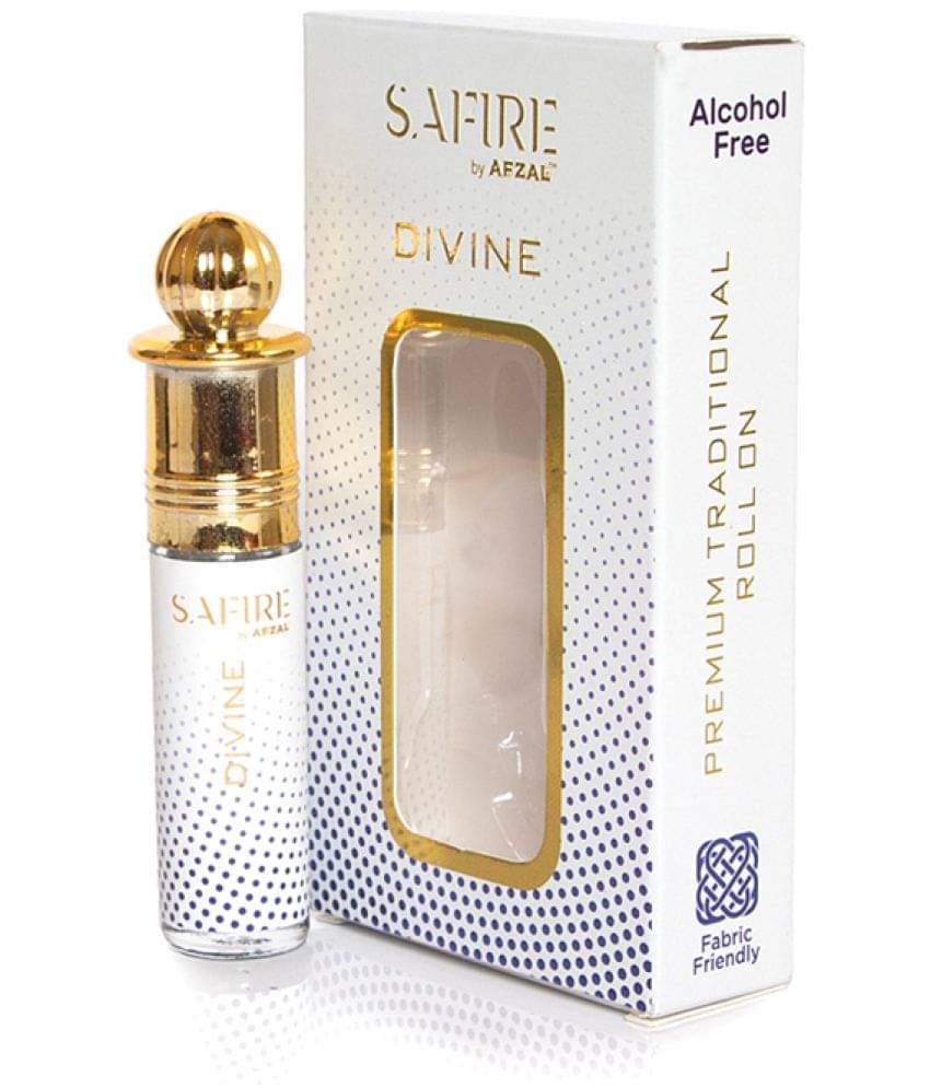     			SAFIRE DIVINE ATTAR (COMBO PACK 6ML*2) ROLL-ON PERFUME OIL FOR MEN AND WOMEN