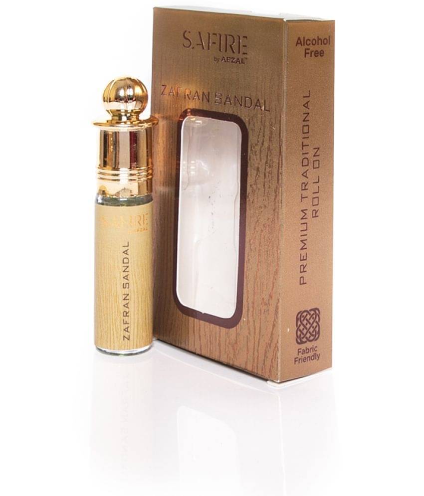     			SAFIRE ZAFRAN SANDAL ATTAR (COMBO PACK 6ML*2) ROLL-ON PERFUME OIL FOR MEN AND WOMEN