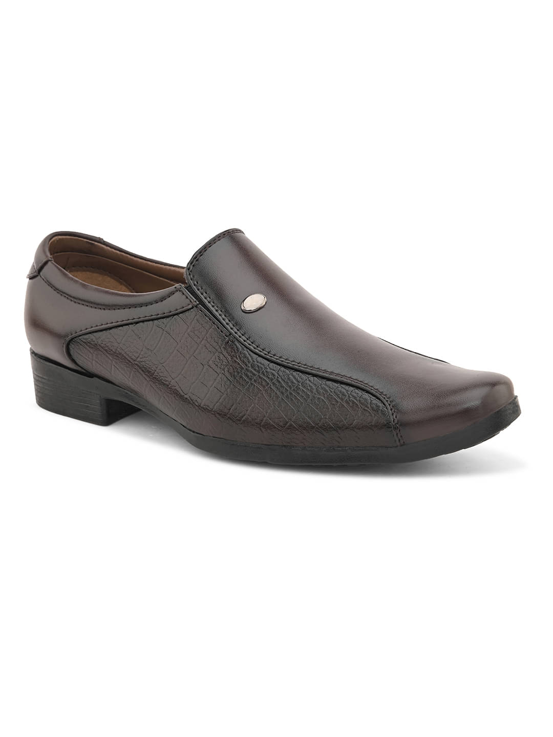 Sir Corbett Brown Men's Slip On Formal Shoes Sir Corbett Brown Men's Slip On Formal Shoes
