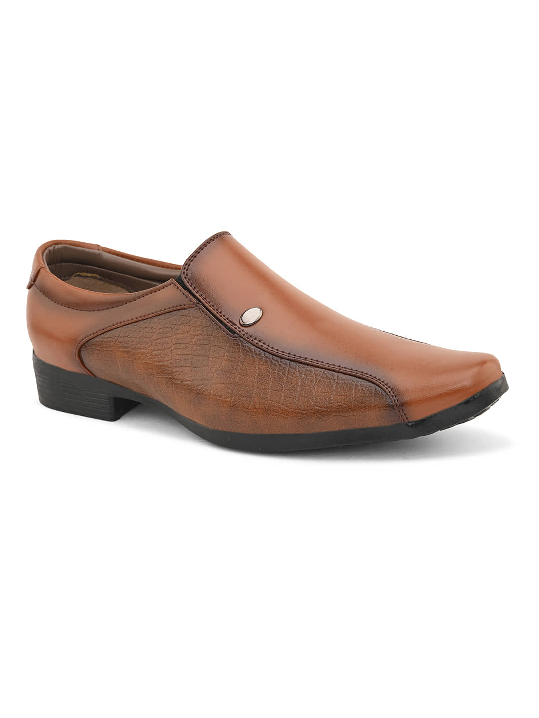 Sir Corbett Tan Men's Slip On Formal Shoes - Formal Shoes | Buy online on ZillyBuy