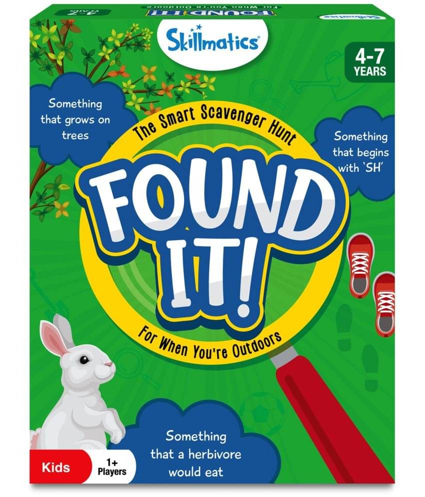     			Skillmatics Card Game - Found It Outdoor, Scavenger Hunt for Kids, Girls, Boys, Fun Family Game, Gifts for Ages 4, 5, 6, 7