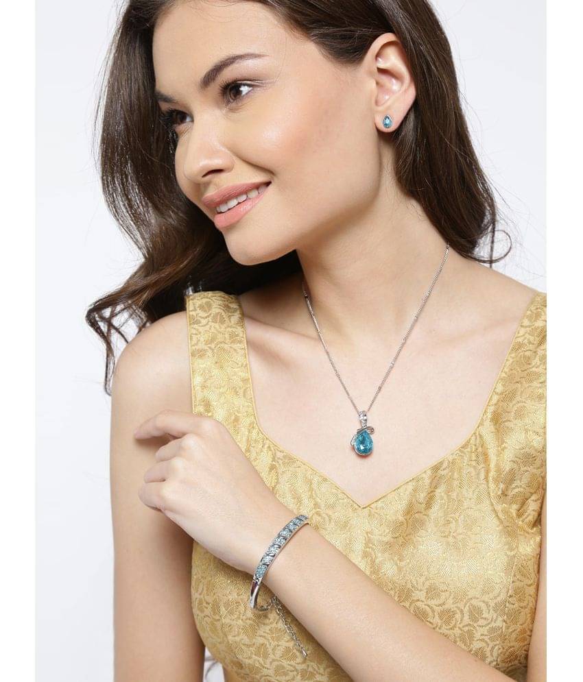     			YOUBELLA Blue Body Chain ( Pack of 1 )