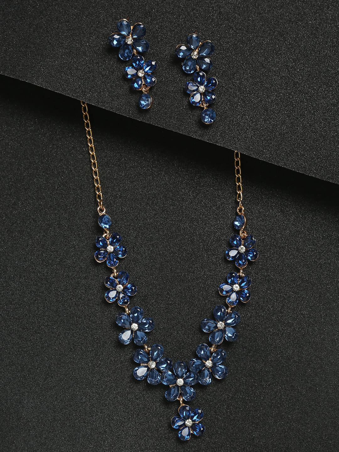 YOUBELLA Blue Body Chain ( Pack of 1 ) YOUBELLA Blue Body Chain ( Pack of 1 )
