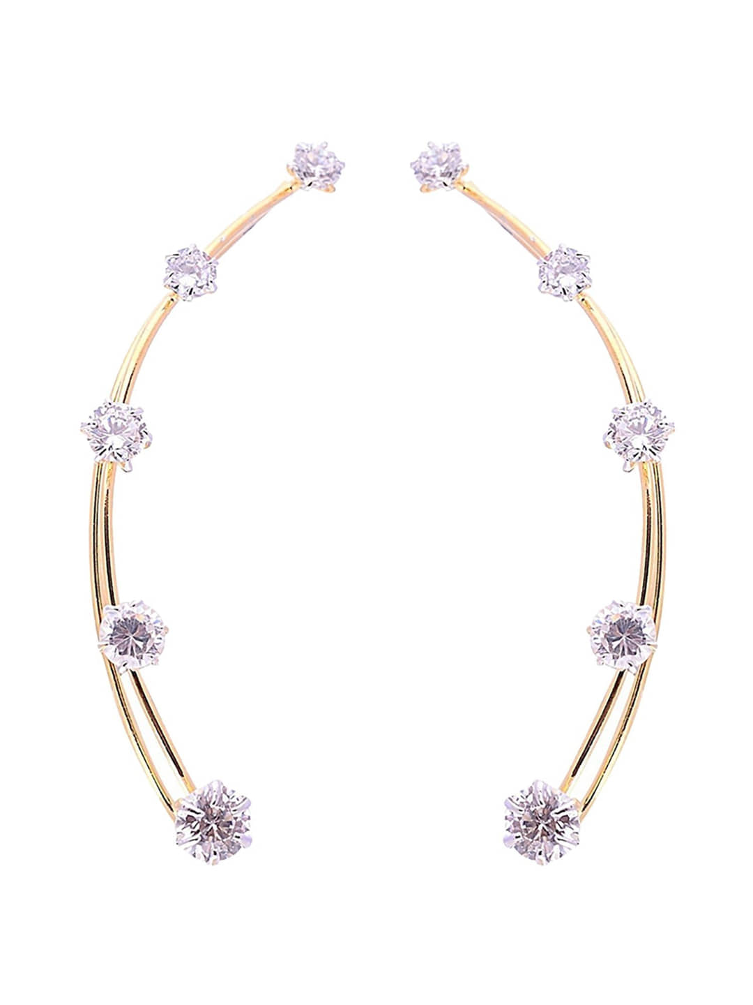 YOUBELLA Gold Danglers Earrings ( Pack of 1 ) - Earrings | Buy online on ZillyBuy