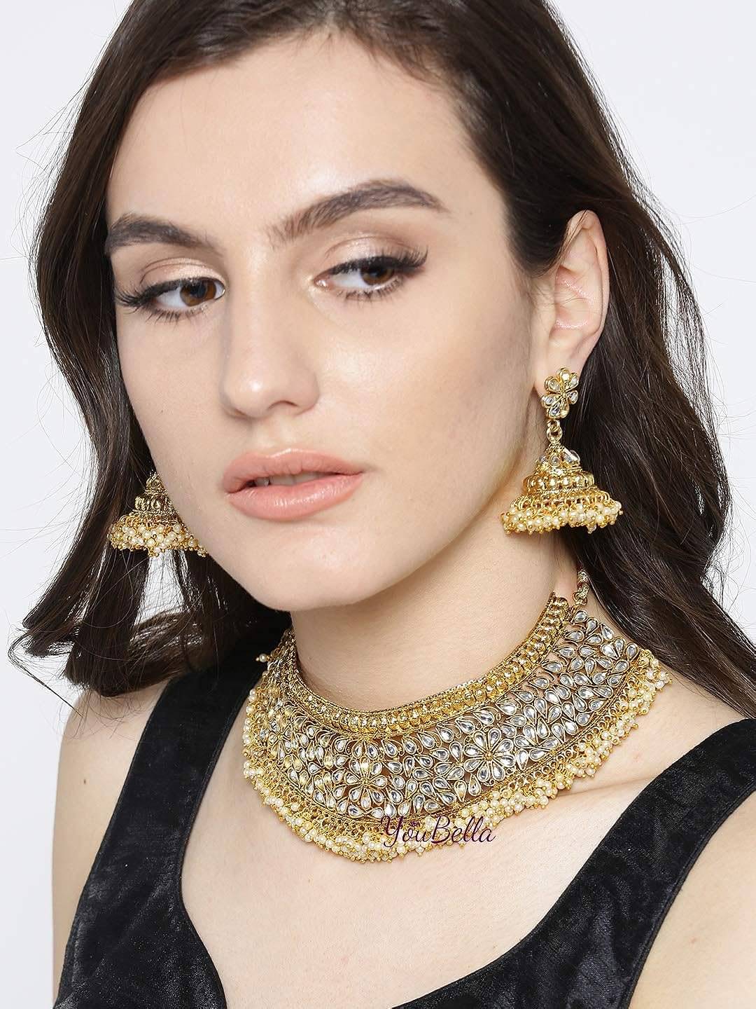 YOUBELLA Golden Body Chain ( Pack of 1 ) YOUBELLA Golden Body Chain ( Pack of 1 )