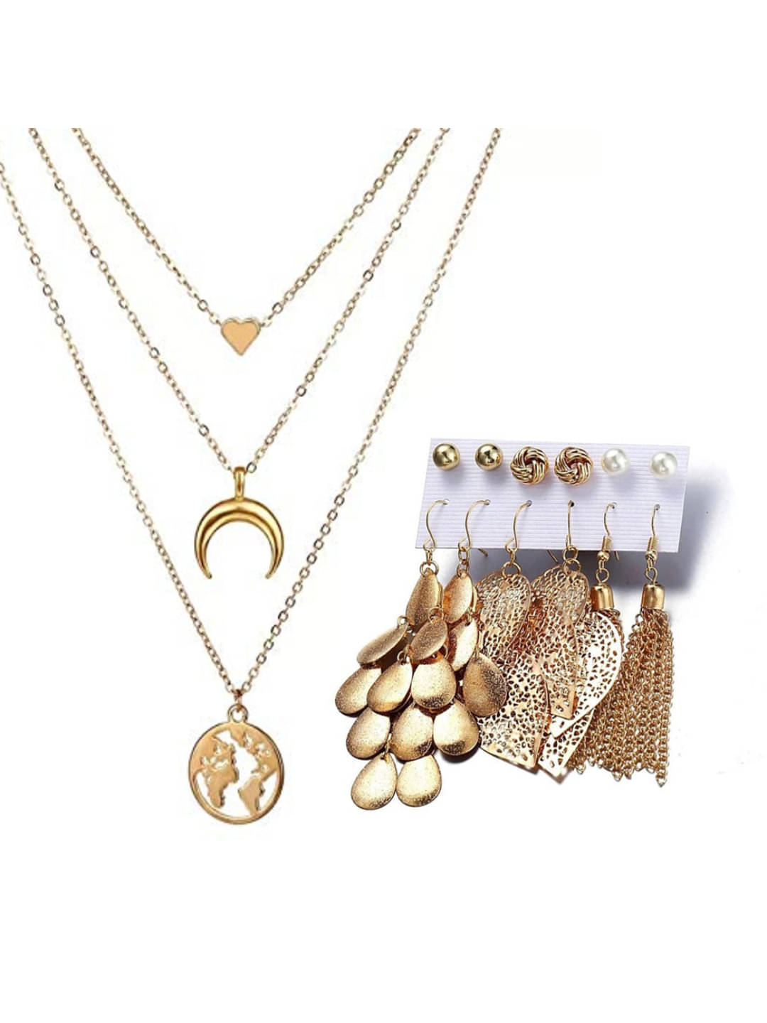 YOUBELLA Golden Body Chain ( Pack of 1 )     			YOUBELLA Golden Body Chain ( Pack of 1 )