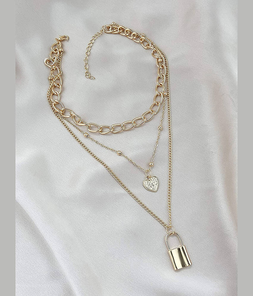 YOUBELLA Golden Body Chain ( Pack of 1 )