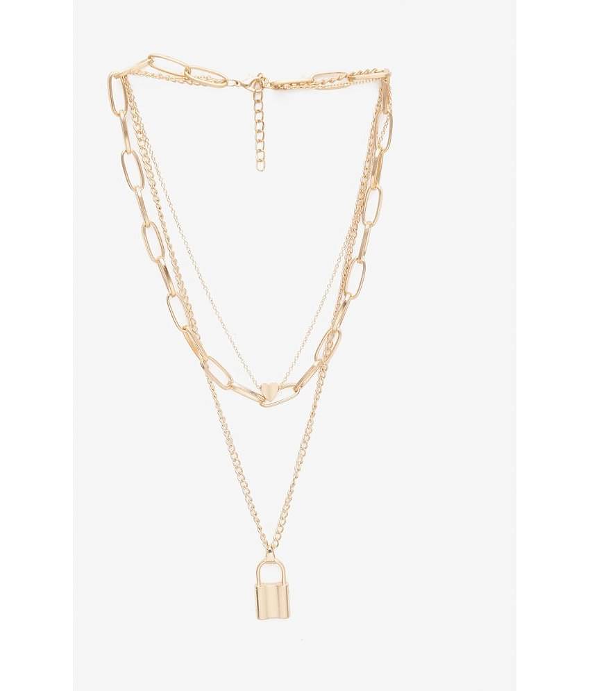 YOUBELLA Golden Body Chain ( Pack of 1 )