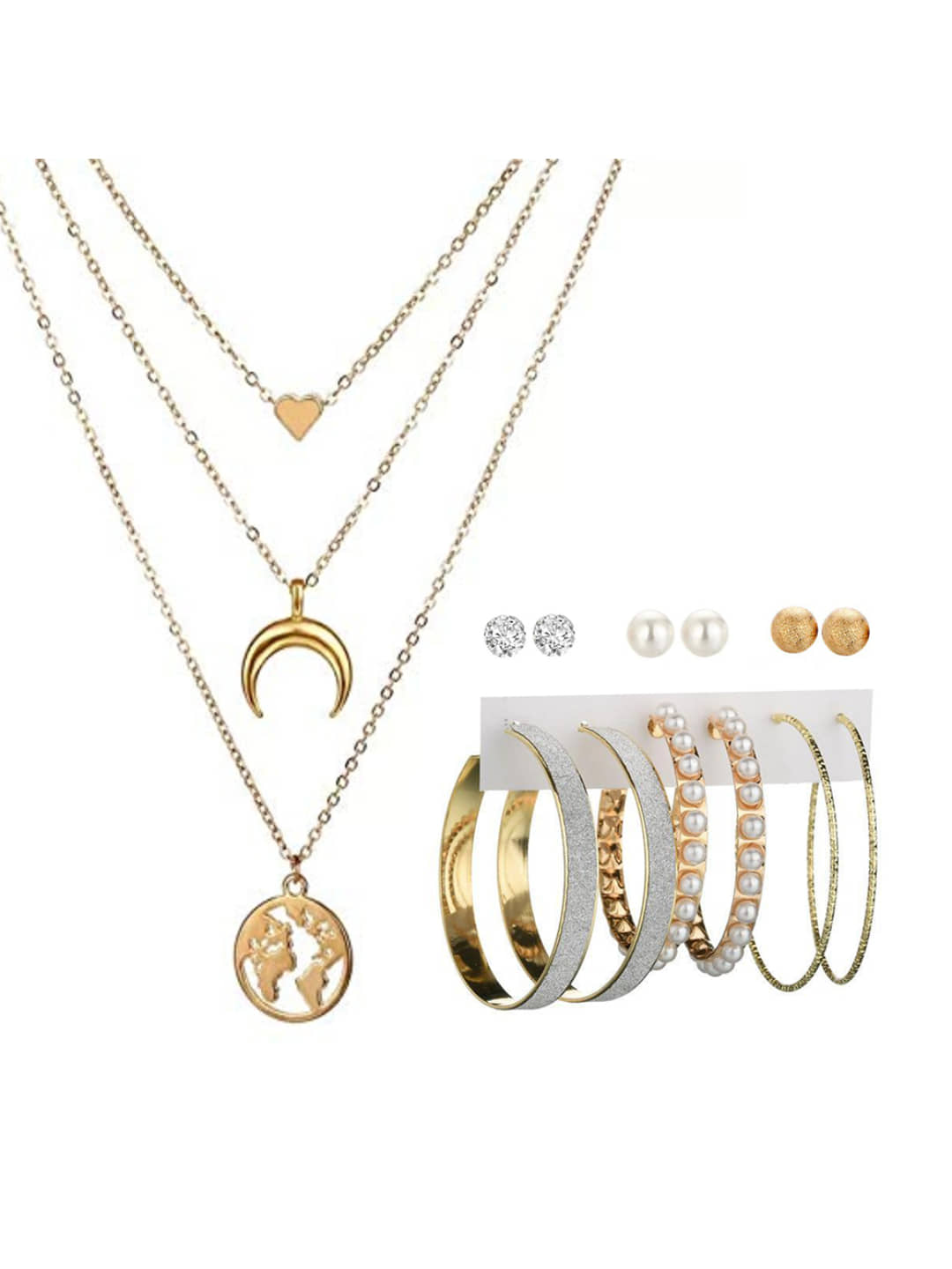 YOUBELLA Golden Body Chain ( Pack of 1 )