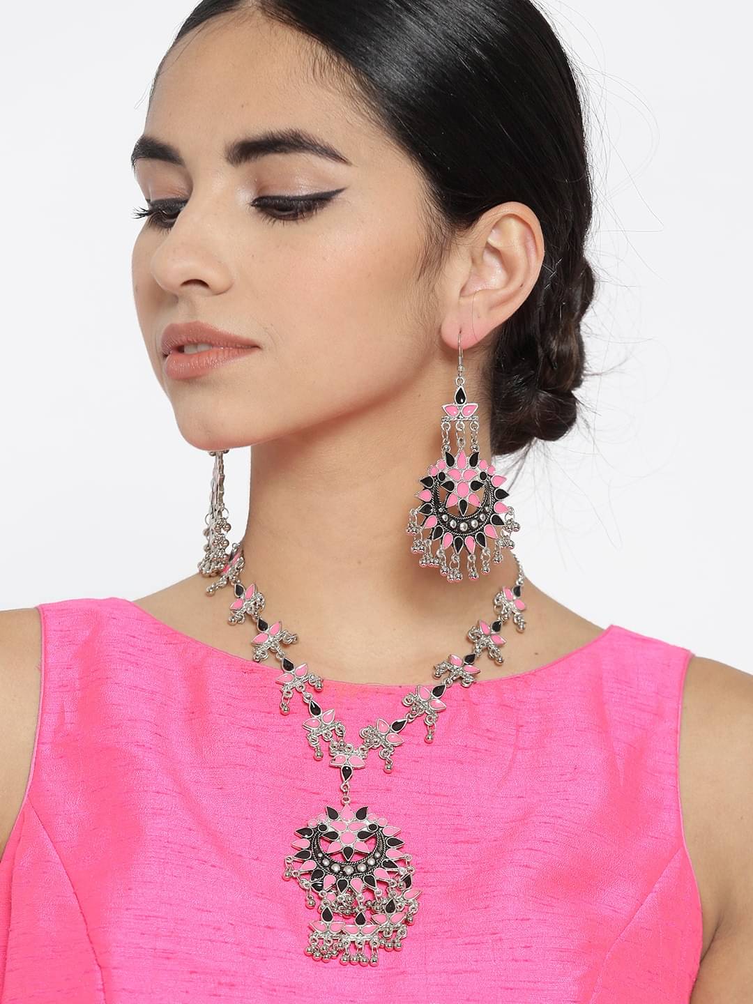     			YOUBELLA Multi Color Body Chain ( Pack of 1 )