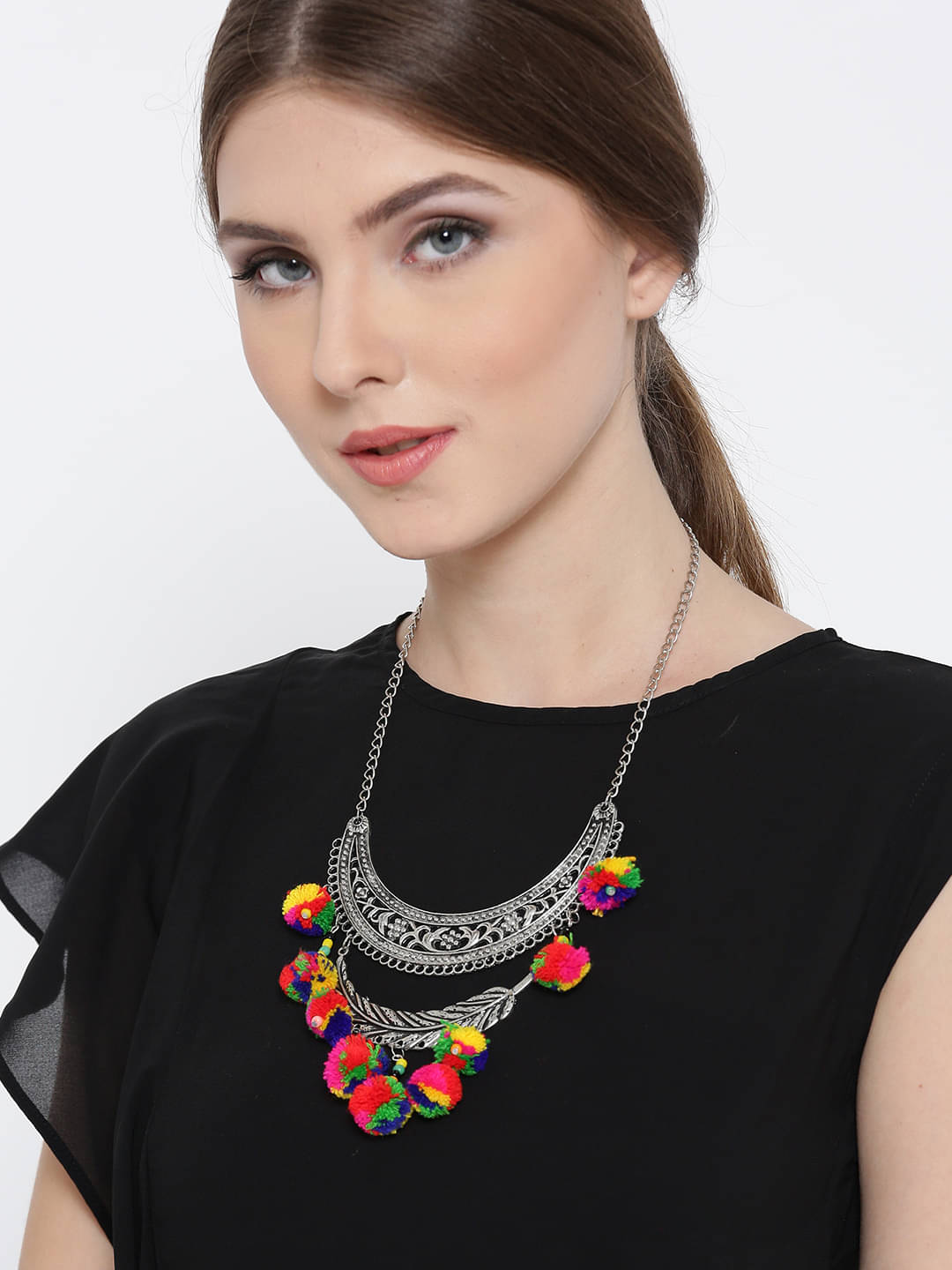     			YOUBELLA Multi Color Body Chain ( Pack of 1 )
