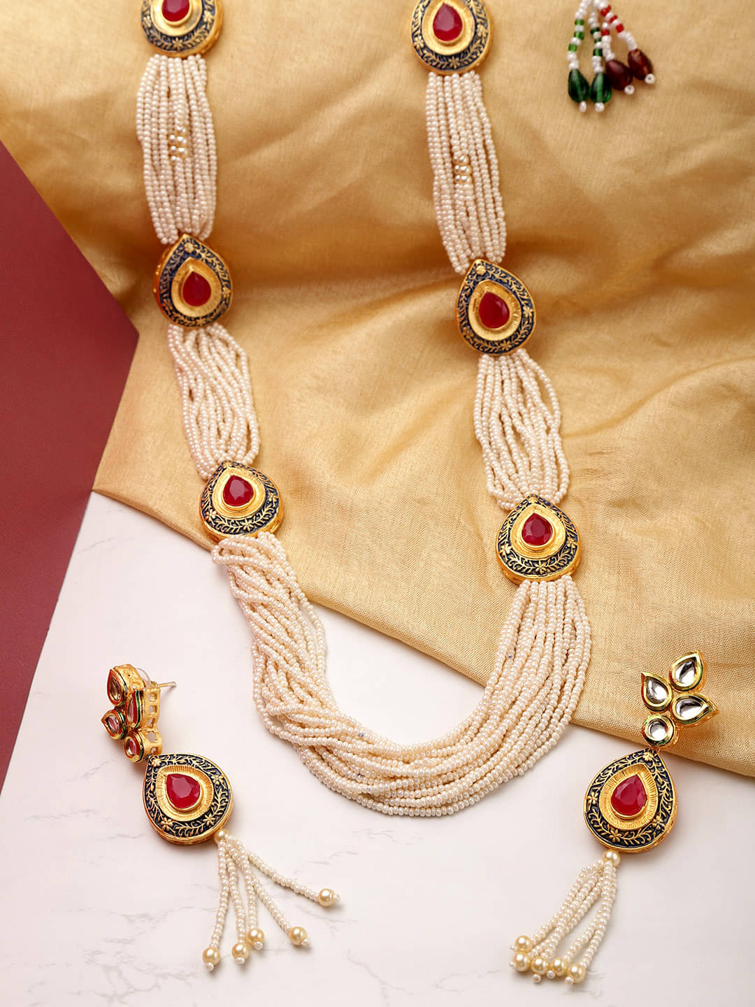     			YOUBELLA Multi Color Body Chain ( Pack of 1 )